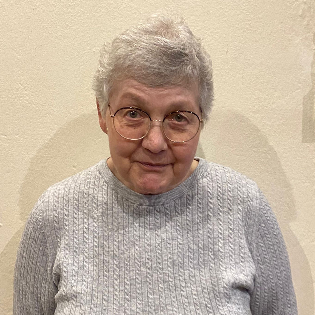 Jennifer Watson, Church Warden, St Swithun's, Parish Church of Sandy