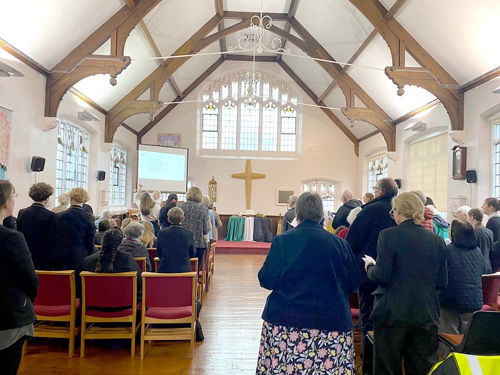 World Day of Prayer 2026, in Sandy Methodist Church.