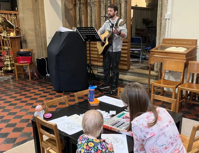 Contemporary Sunday Service at St Swithun's, Parish Church of Sandy